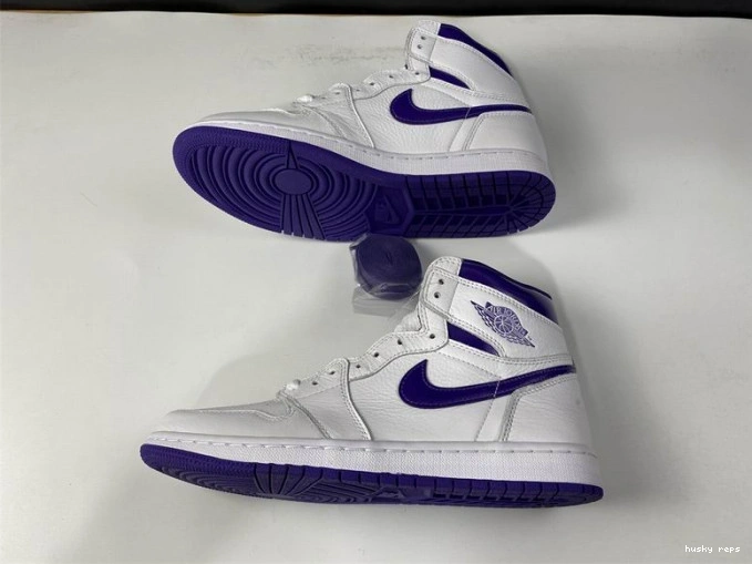 Rep Husky AIR JORDAN COURT RETRO HIGH CD0461-151 1 PURPLE 0711